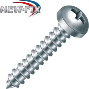 Imagem de Parafuso Auto Atarraxante Panela Philips New-Fix 4,8 X13Mm - Kit C/5 C