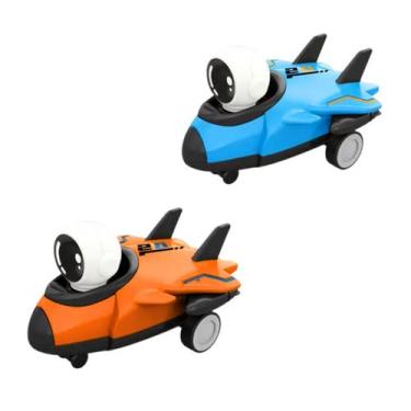 Imagem de Kit 2 Carrinho fricção brinquedo astronauta lembrancinha festa infanti