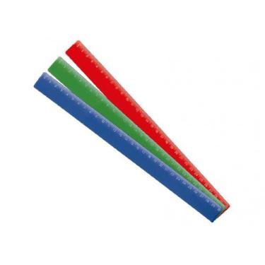 Imagem de Régua Acrílica Waleu Colorida 30cm PCT C/25