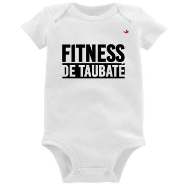 Imagem de Body Bebê Fitness de Taubaté - Foca na Moda, Branco, P