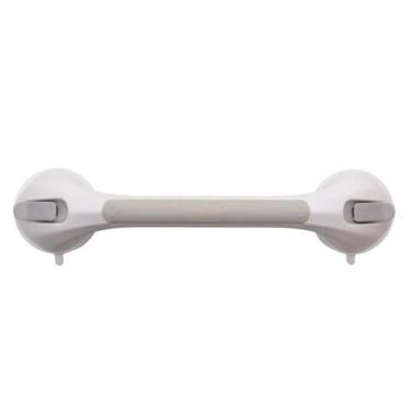 Imagem de Barra de Apoio e Segurança com Ventosa 42 cm Jaru Pingoo.casa - Branco