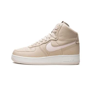 Imagem de Nike Tênis feminino Air Force 1 Sculpt, Bege Sand Drift Light Soft Pink Summit Branco, 37
