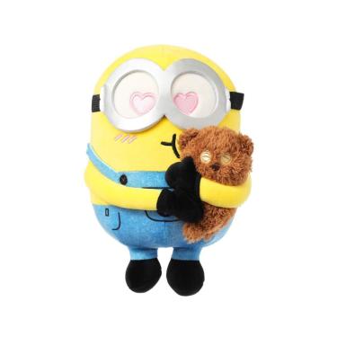 Imagem de Brinquedo de pelúcia para bichos de pelúcia MINISO 8 Minions Bob Hugging Tim
