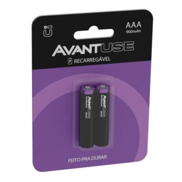 Imagem de Kit 2 Pilhas Alcalina Palito AAA 1.5v 1000MAH Cod: 408170017 Avant Use