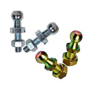 Imagem de Kit 4 Pinos Parafuso Esférico Amortecedor Capô E Porta Malas Rosca 8 m