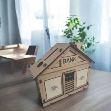 Imagem de Cofre Caixa Dinheiro Wood Box Japones Kakebo Banco Casa R - Indústria 