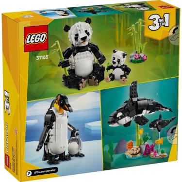 Imagem de Blocos de Montar Lego - Animais selvagens Familia Panda LEGO DO BRASIL