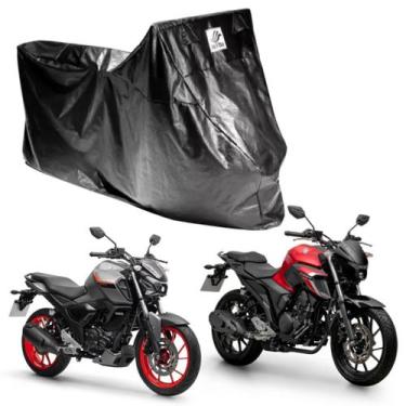 Imagem de Capa Lona Moto Chuva Alba Tamanho M - Fazer 250 Fz15 Fz25