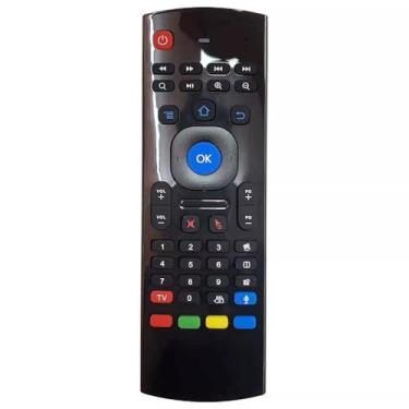 Imagem de XINFUTE Novo MX3 adequado para Android TV Box Air Mouse RF teclado sem fio controle remoto por voz