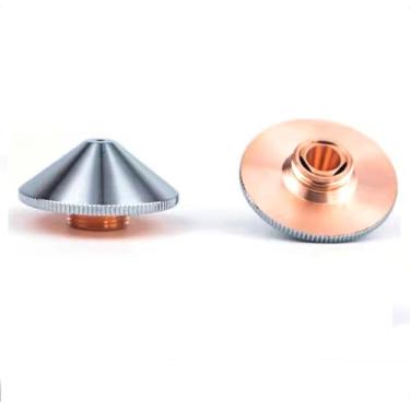 Imagem de Bocal de corte a laser, para cabeça de corte a laser de fibra de diâmetro, 28 mm, bocal de laser de fibra de camada dupla, calibre D28 H15 M11 duplo 3,5 * 1 peça