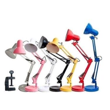 Imagem de Luminária Base Abajur Pixar E Articulável E Garra BOCAO E27 - oem, BRA