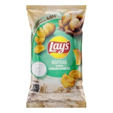 Imagem de Kit c/ 2 Lay's batata frita rustica cream cheese 68g
