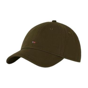 Imagem de Boné Tommy Hilfiger Essential Flag Cap Verde Oliva-Masculino
