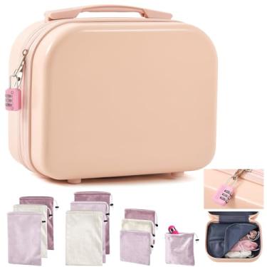 Imagem de Dansydaisy Conjunto organizador de brinquedos com trava de 11 peças, inclui 9 peças de bolsa de microfibra com cordão, bolsa discreta reutilizável para jogos femininos e masculinos para brinquedos com