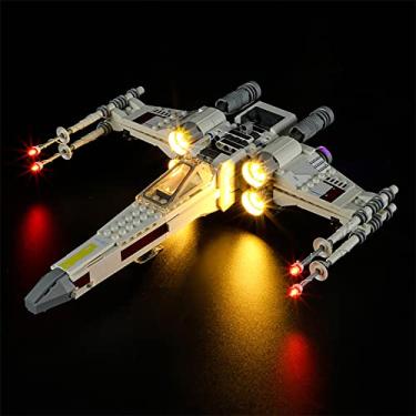 Imagem de GEAMENT LED Light Kit Compatible with Lego Luke Skywalker’s X-Wing Fighter - for 75301 Model Set (Model Set Not Included)