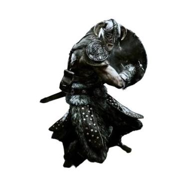 Imagem de Retro Skyrim Elder Scrolls V Canvas Poster Videogame Arte De Parede Sa