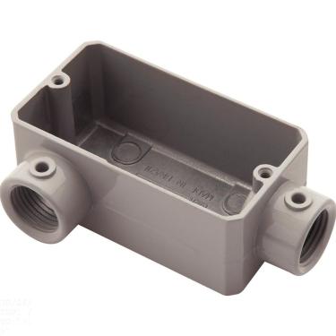 Imagem de Condulete Fixo 1/2" Tipo "lr" - Sem Tampa / Rosca Bsp / Com Pintura Eletrostática A Pó Tramontina