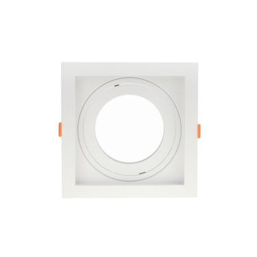 Imagem de Spot De Embutir Recuado Nordecor Flea Para 1 Lâmpada Par 30 Quadrado Branco