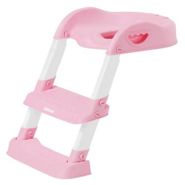 Imagem de Troninho Redutor Assento Vaso Sanitário Infantil Com Escada - PIMPOLHO