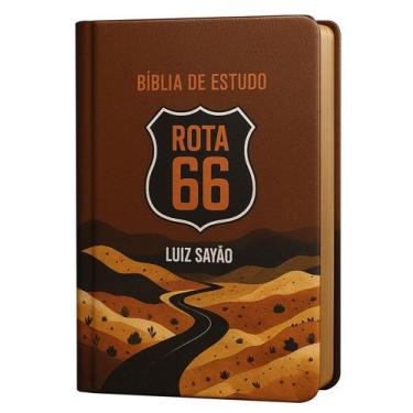 Imagem de Livro - BÍBLIA NVI DE ESTUDO ROTA 66 - FLEXÍVEL
