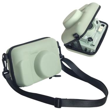Imagem de WOGOZAN Capa Protetora Para Câmera Instantânea Fujifilm Instax Wide 400/300/210/Lomo, Rígida Universal Transporte Com Alça Ajustável Removível - Verde
