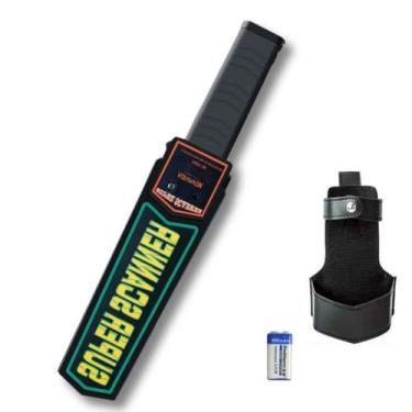 Imagem de Detector de Metais Portátil Profissional Sensor Bastão Metal scanner a