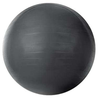 Imagem de Bola de Exercício para Ginástica, 65 cm, Preta, Anti-Explosão, para Yoga, Pilates e Fitness