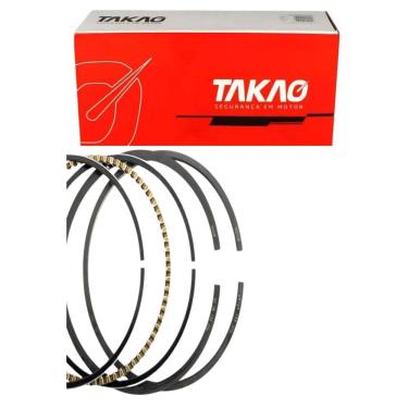 Imagem de Anel Para Pistão (Jg) Marajo 1.6 8V 1987 A 1995 / Chevy 1.6 8V 1987 A 1995 / Chevette 1.6 8V 1987 A 1995 - Takao Asgm16B100