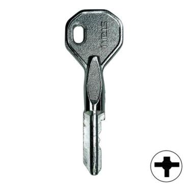 Imagem de Chave Tetra Stam Original Fechadura Segurança Grossa - Marca