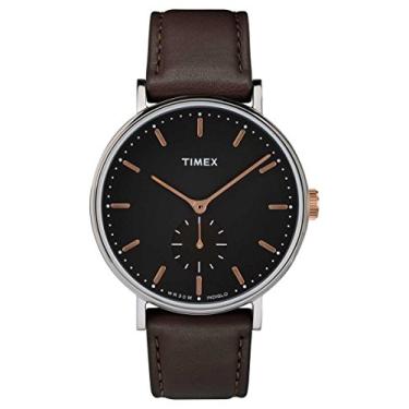Imagem de Timex Relógio masculino de quartzo Fairfield durante todo o ano