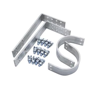 Imagem de 1 conjunto de parafusos de segurança para eixo de transmissão de aço de zinco branco universal no eixo traseiro de acionamento ajustável