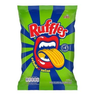 Imagem de Batata Ruffles Frita Ondulada Cebola Salsa 115g Elma Chips