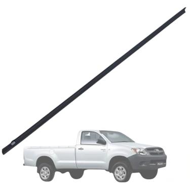 Imagem de Pestana Externa Dianteira Preta para Toyota Hilux 2005 a 2015 - Cabine Simples (LADO ESQUERDO - 68162-0K020)