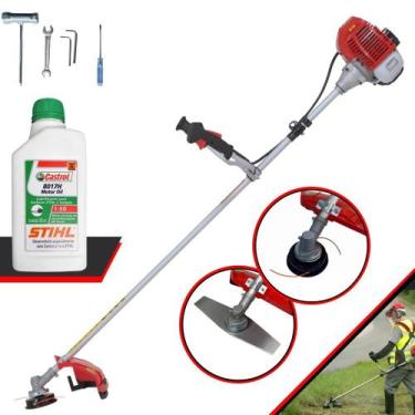 Imagem de Cortador de Grama Lateral Kawashima BCJ431L À Gasolina 43cc 1,7HP de P