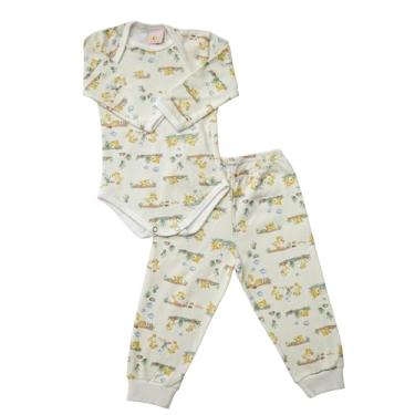 Imagem de Conjunto de Boby para menino e menina pijama bebe, conjunto malha egpcia, TAM. P