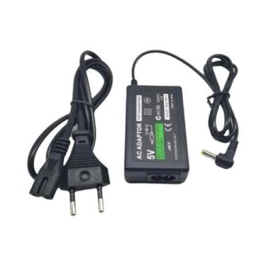 Imagem de Adaptador De Tomada AC Com Plugue EU/US Para PSP 1000, 2000 E 3000, Ca
