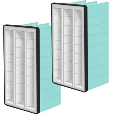 Imagem de Pacote com 2 filtros de ar de bolso sintético MERV 14 de 61 x 30,5 cm, serve para JET AFS-1000B JET AFS-1000C JDS Air-Tech 750-ER JDS Air-Tech HP JDS Air-Tech 350 Powermatic PM1200