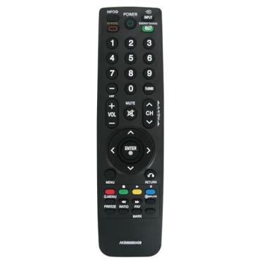 Imagem de AKB69680409 Controle remoto de substituição aplicável para LG TV 50PQ30 50PQ20-UA 50PQ30-UA 42PQ30 42PQ20-UA 50PQ30C-UA 42PQ30-UA 42PQ30C-UA 50PQ12 42PQ12 50PQ1 0 42PQ31 42PQ30C 42PQ10 42PQ20 50PQ20