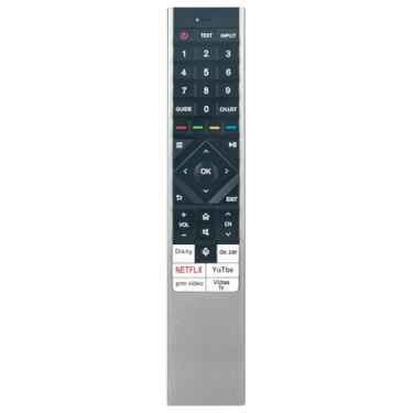 Imagem de Beyution Controle remoto de substituição de voz ERF6N64 ERF6N64H compatível com Hisense Mini LED Smart TV 55U8K 65U8K 75U8K 85U8K 85UXK 55A85K 65U86KQ 65U8KQ 75U8KQ 65UXKQ 65UXKQTUK 55A85K 55U8K Q