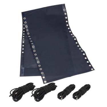 Imagem de YINSHCO Kit de substituição de cabo de cadeira de gravidade zero, ferramenta de reparo de cordas elásticas reclináveis, pano de reparo de cadeiras com cabo de substituição para cadeira elástica de