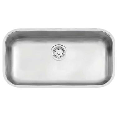Imagem de Cuba De Embutir Tramontina Lavínia 56 Bl 56X34 Cm Em Aço Inox Acetinado 94024107