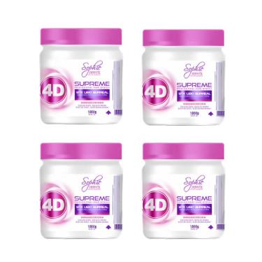Imagem de KIT 4 Botox Liso Surreal 4D 1kg  Sophie Cosmetic