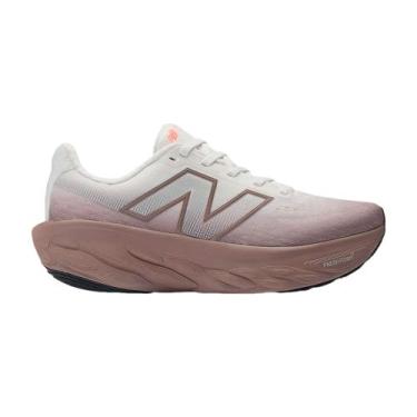 Imagem de Tenis feminino new balance fresh foam x 1080 v14, Branco, Marrom, 37