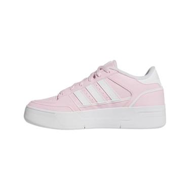 Imagem de adidas Tênis feminino Break Start Bold, Rosa claro/branco/rosa claro, 37