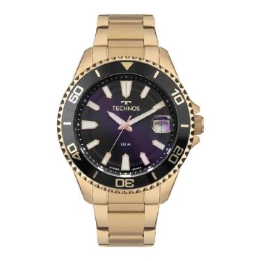 Imagem de Relógio Technos Masculino Ref: 2415Ei/1P Acqua Diver Dourado