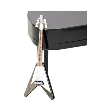 Imagem de Brinquedo De Guitarra Em Escala 1/12 Para Casa De Bonecas, Modelo De I