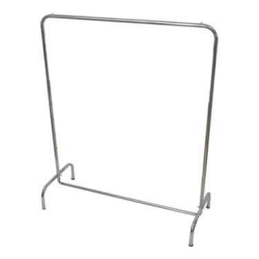 Imagem de Arara De Roupa Cabideiro De Chão Desmontável - Loja ou Closet 25168 - Cromada