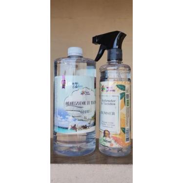 Imagem de Kit Água Perfumada Odorizador de Tecidos Para Roupas Lençol Ambientes 