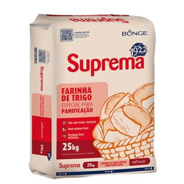 Imagem de Farinha Suprema de trigo 25 kg
