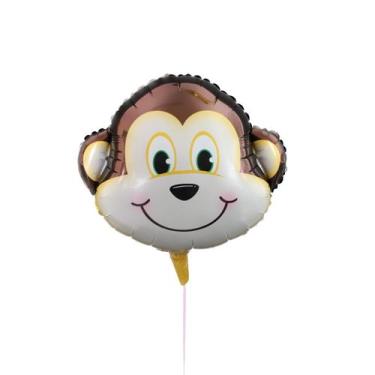 Imagem de Kit Balão Animais Com 6 Bexigas Látex - PartiuFesta, MACACO